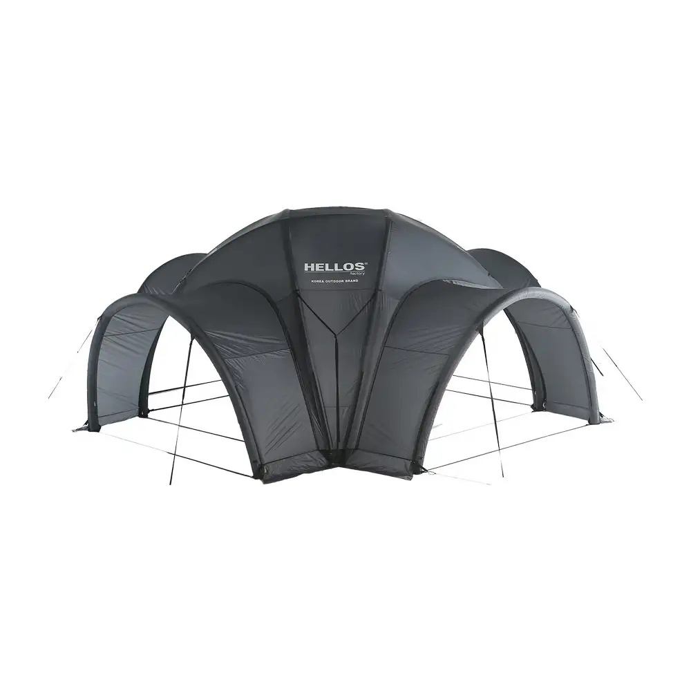 韩国直邮 HELLOS AIR DOME 4.0 IGLOO冰屋造型充气半球形庇护所｜4×4米大空间 模块化拓展帐篷