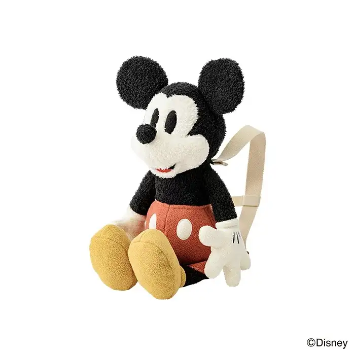 日本直邮 MARLMARL Classic Disney米奇 BFF+ 多功能毛绒玩偶背包 儿童玩偶双肩包 | 限量售完即停